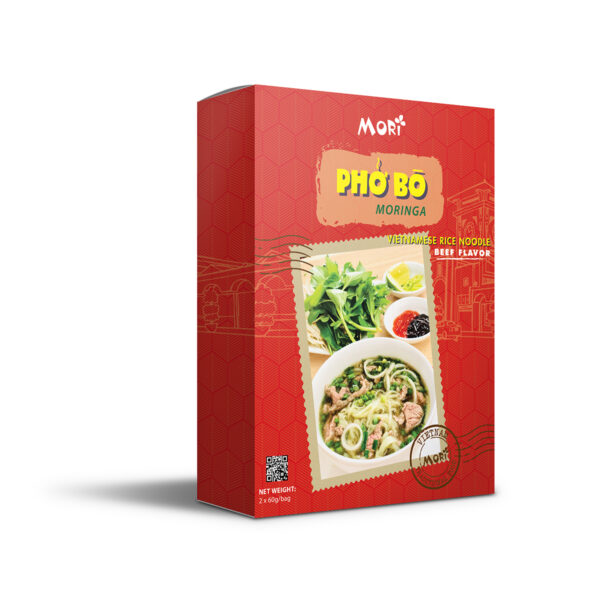 RICE NOODLE MORINGA ( BEEF FLAVOR)